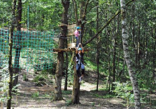 Parc acrobatique dans les arbres Diège Aventures_1