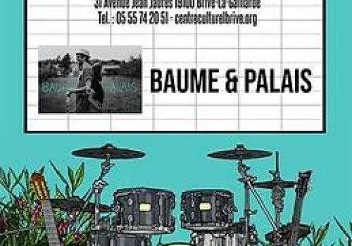 Apéro-concert: Baume & Palais (Centre culturel) Le 19 juin 2024