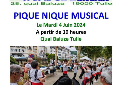 Pique Nique musical Le 4 juin 2024