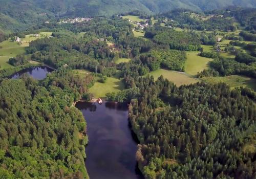 Camping la Roche Canillac_1 | Photo aérienne Camping la Roche Canillac_1