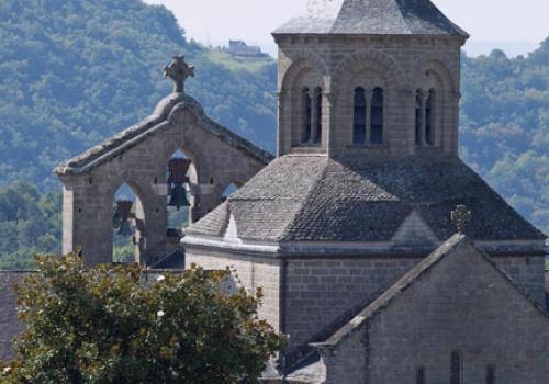 EgliseAbbatialeAubazine-clocher_1 | Pierre Soissons / ADRT Corrèze EgliseAbbatialeAubazine-clocher_1
