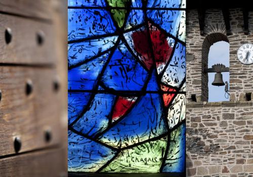 Chapelle du Saillant avec vitraux de Marc Chagall_1 | © Olivier Gachen Chapelle du Saillant avec vitraux de Marc Chagall_1