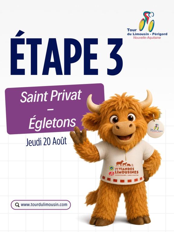 3e étape du Tour du Limousin