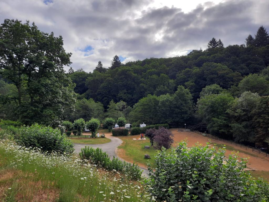 Aire d'accueil de camping-cars du camping le Corrèze