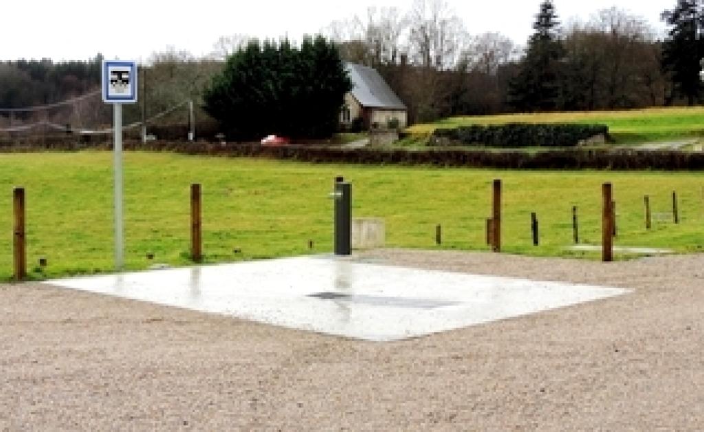 Aire d'accueil de camping-cars de Meilhards