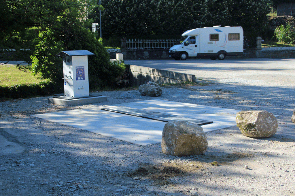 Aire d'accueil de camping-cars de Saint-Angel