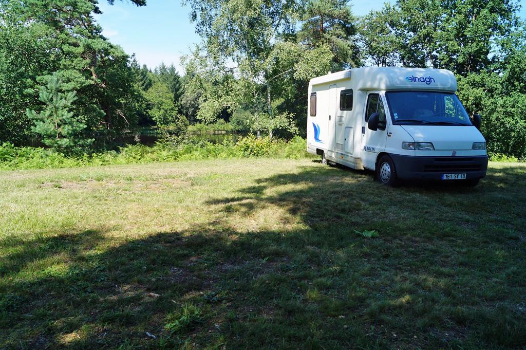 Aire d'accueil de camping-cars du Moulin de Lachaud