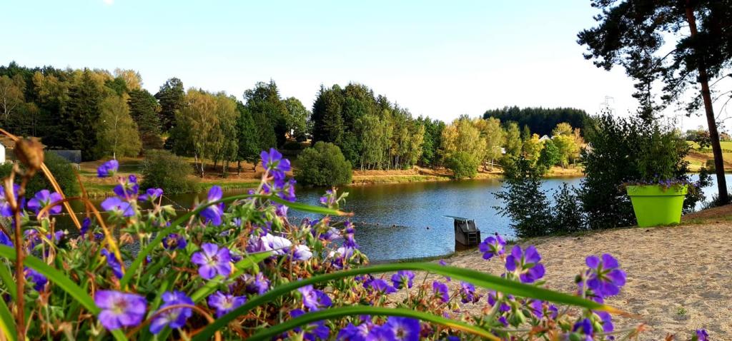 Aire d'accueil de camping-cars du camping de Sornac