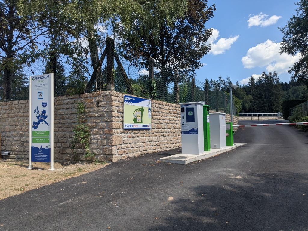 Aire camping-car park de Treignac