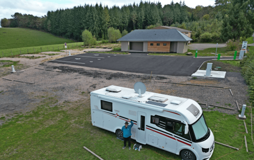 Aire camping-car park de Goulles