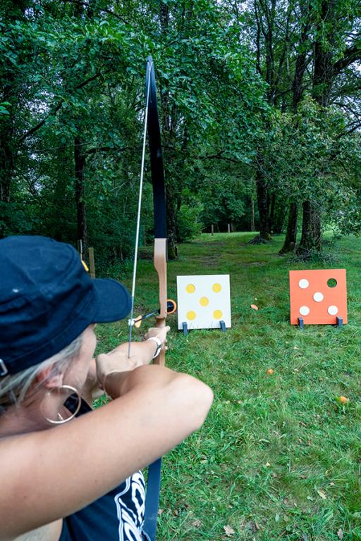 Tir à l'arc 3D Libre : BASE Sports Loisirs Vézère