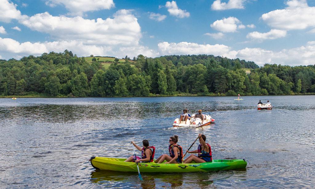Stand up paddle plan d'eau de Miel
