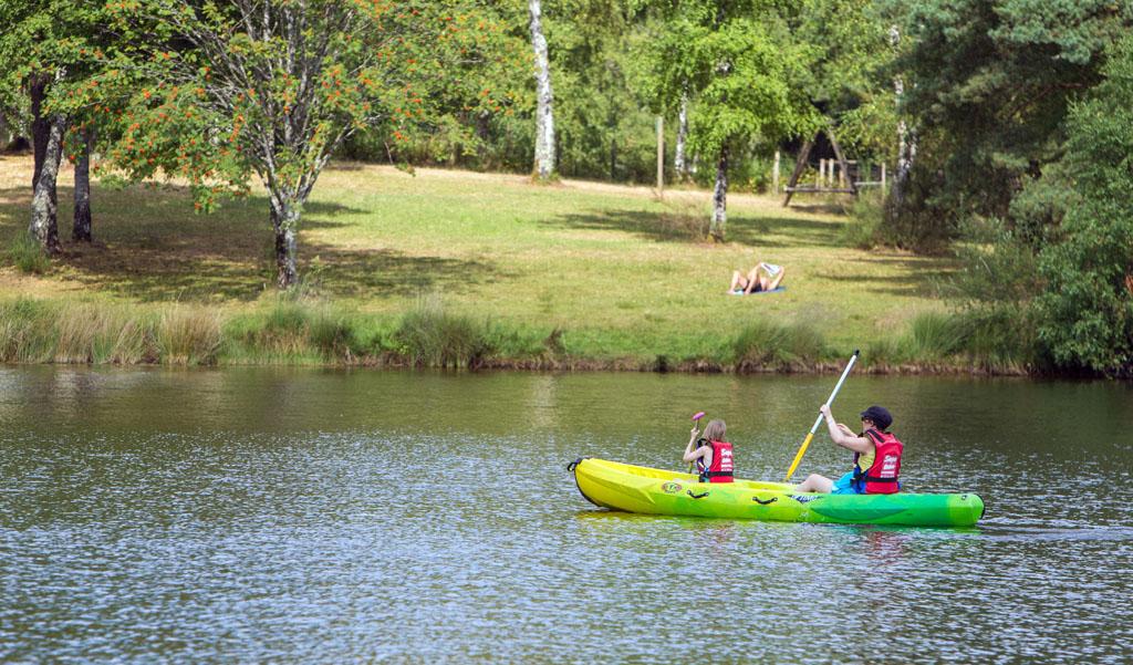Stand up paddle plan d'eau de Miel
