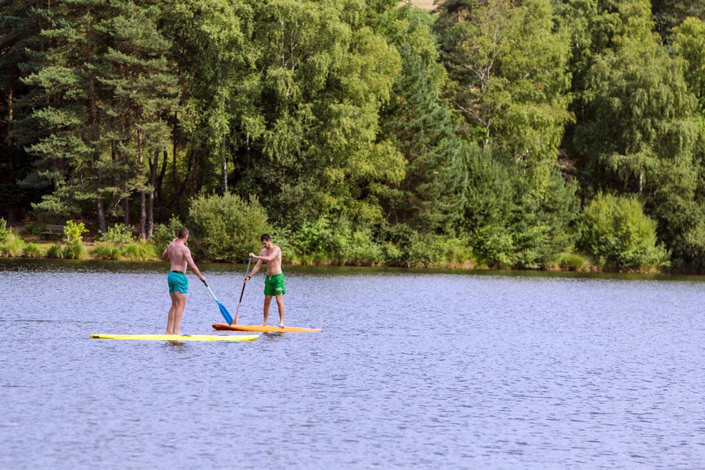 Stand up paddle plan d'eau de Miel