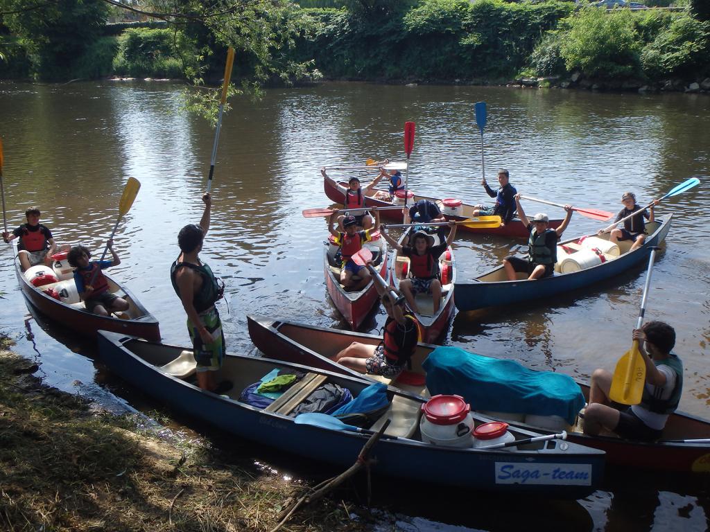 ABC Canoë Dordogne Saga Team