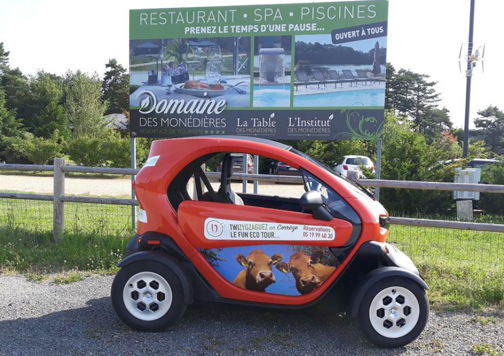 Twizygzaguez en Corrèze - Le fun éco tour...