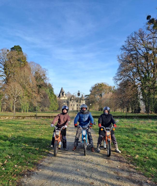 La Corrèze en Mobylette