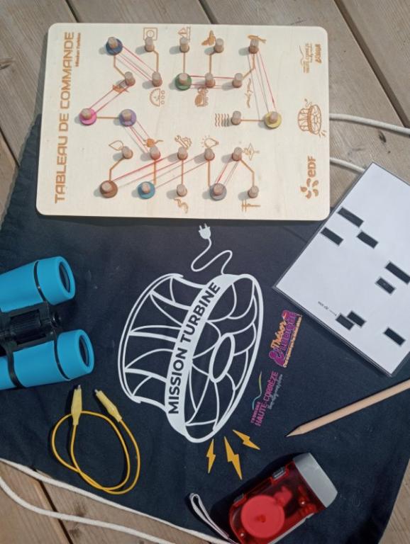 Jeu "Mission turbines" Espace EDF Odyssélec