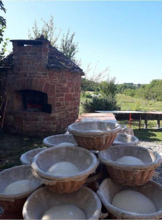 La ferme rouge et vert