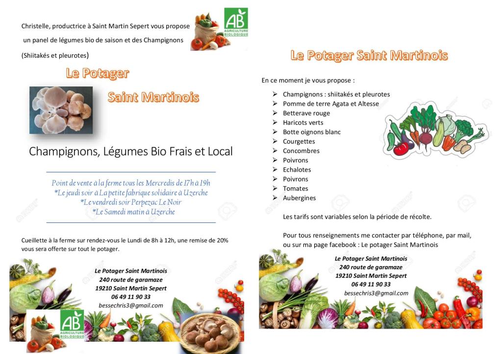 Le potager Saint-Martinois
