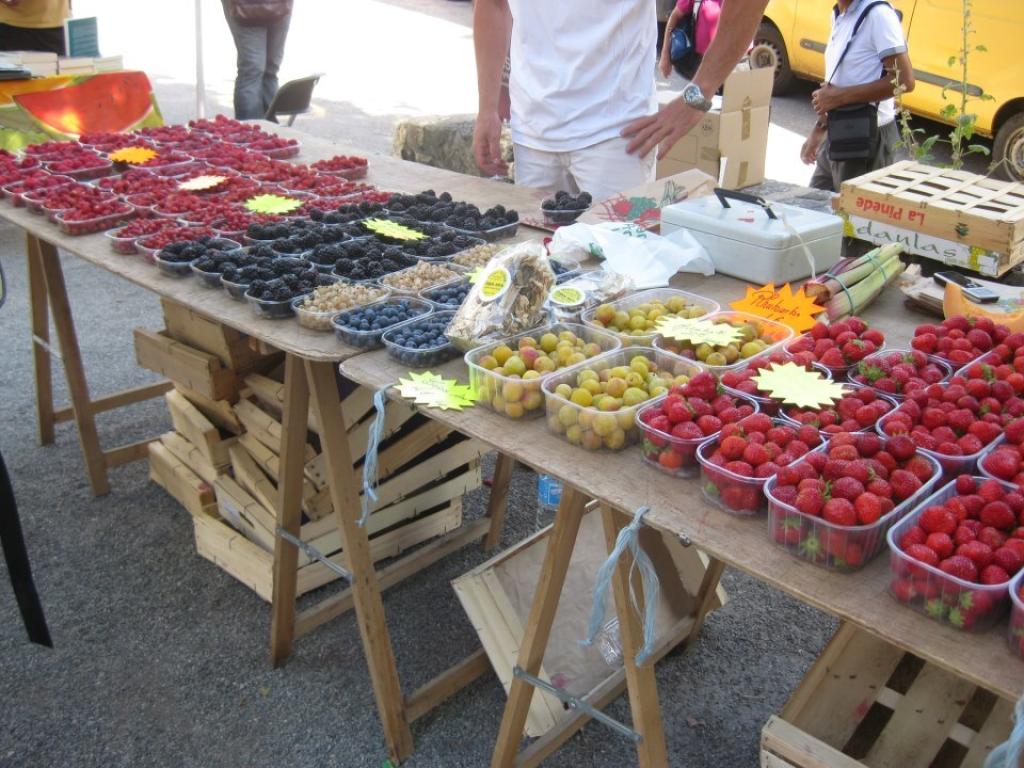 Marché gourmand à Saint Privat