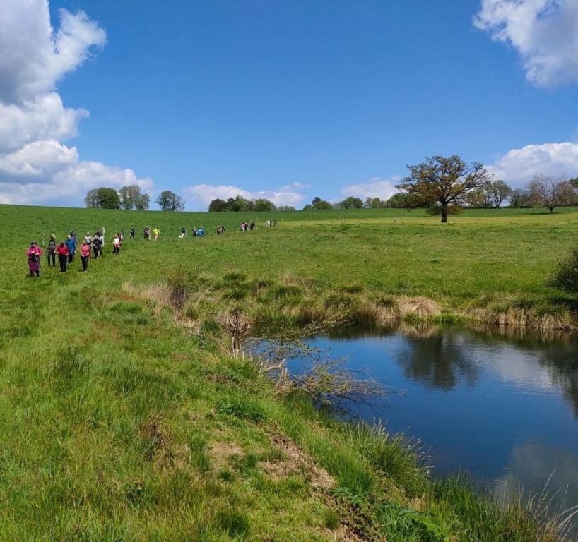 Randonnée solidaire à Saint-Mathurin-Léobazel