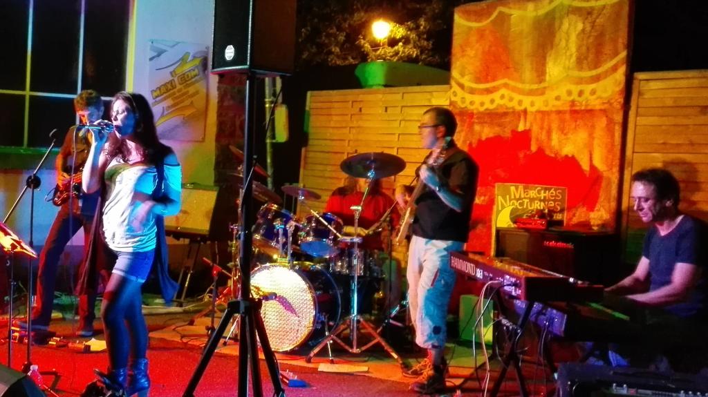 Concerts dans le cadre du marché nocturne de Meyssac
