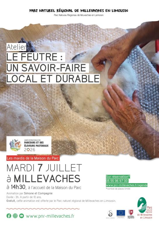 Atelier le feutre : un savoir-faire local et durable
