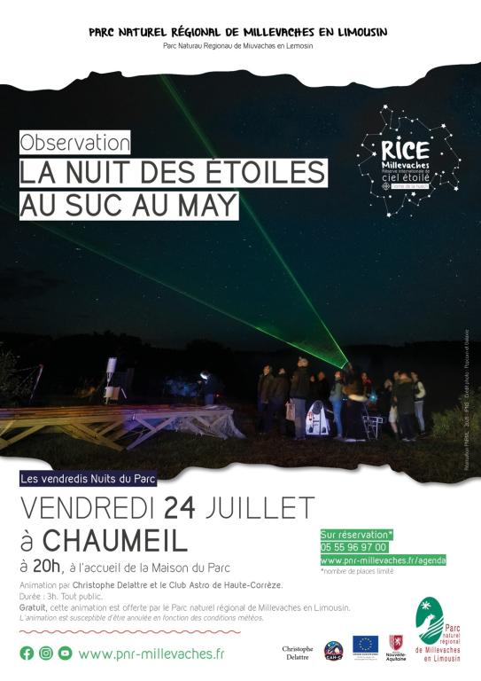 La nuit des étoiles au Suc au May