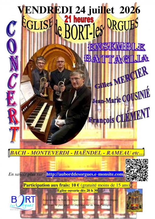 Concert deux trompettes et orgue