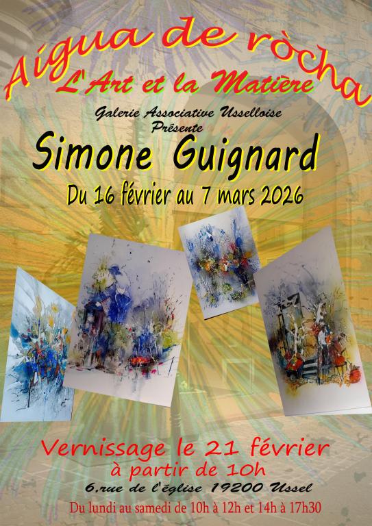 Exposition Simone Guignard