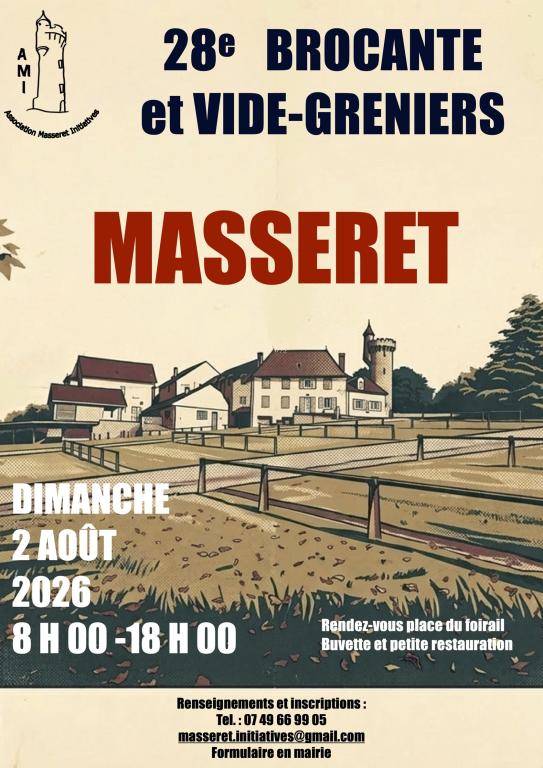 Brocante et vide grenier
