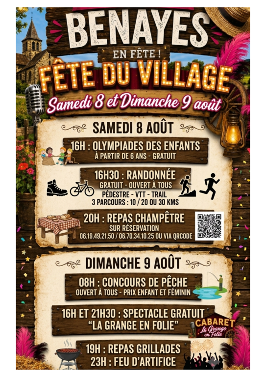 Fête annuelle de Benayes