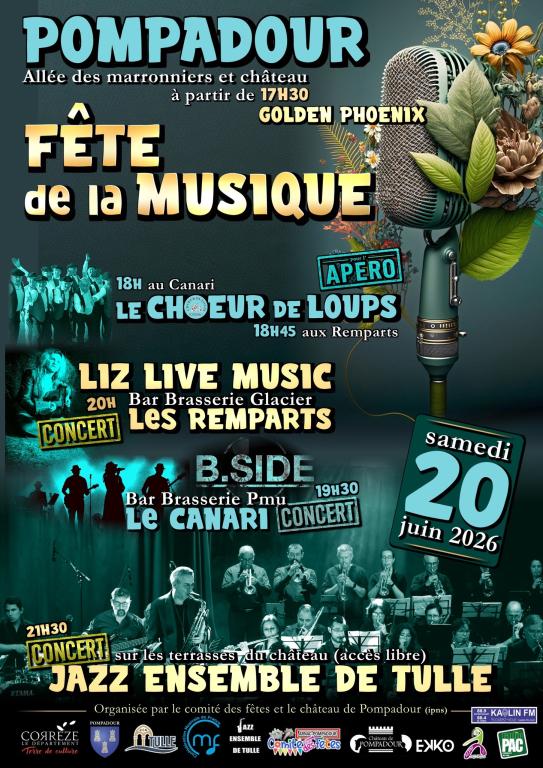 Fête de la Musique à Pompadour