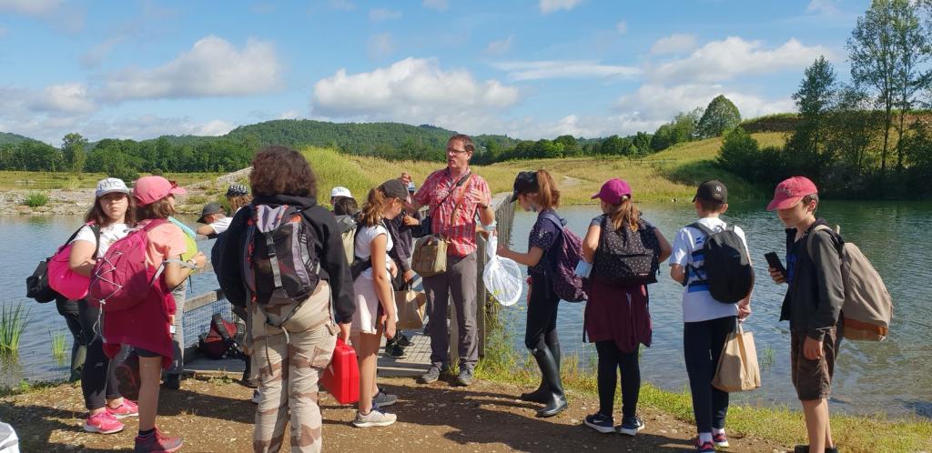 A la découverte de la biodiversité, réserve  départementale de biodiversité d'Argentat