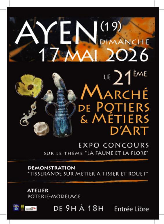 21e Marché des Potiers d'Ayen