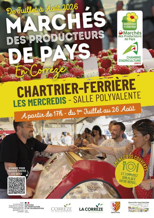 Marché des Producteurs de Pays de Chartrier-Ferrière