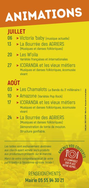 Marché des Producteurs de Pays d'Eygurande