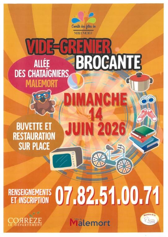 Vide-greniers - Brocante du Comité des Fêtes