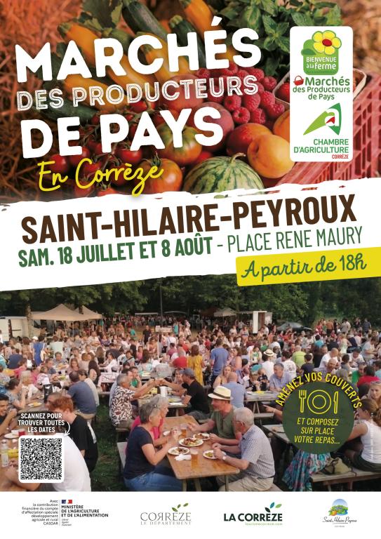 Marché des Producteurs de Pays de Saint-Hilaire Peyroux