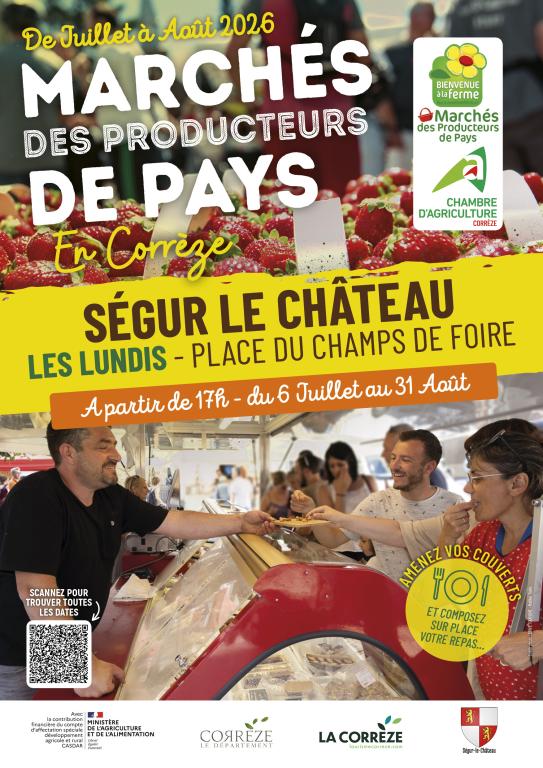 Marché des Producteurs de Pays de Ségur le Château