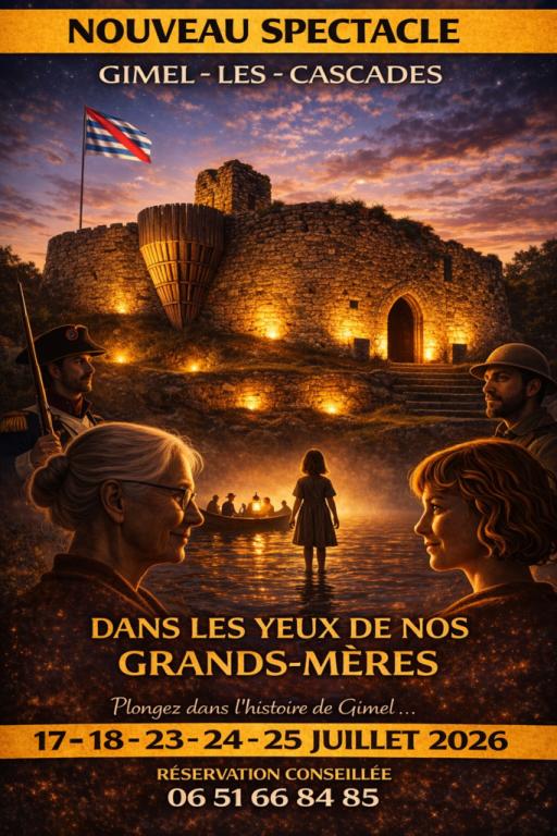 Spectacle son et lumière : Dans les yeux de nos grands-mères