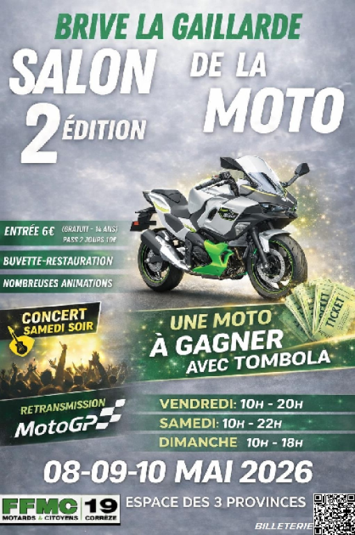 Salon de la moto (Espace des trois provinces)