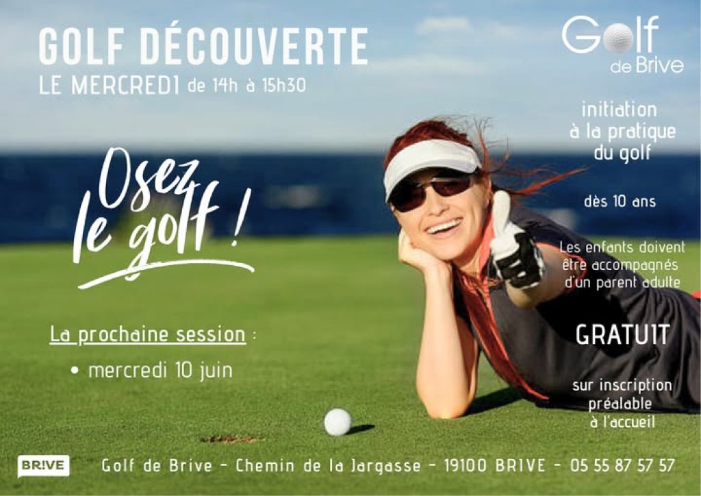 Golf découverte au Golf municipal de Planchetorte