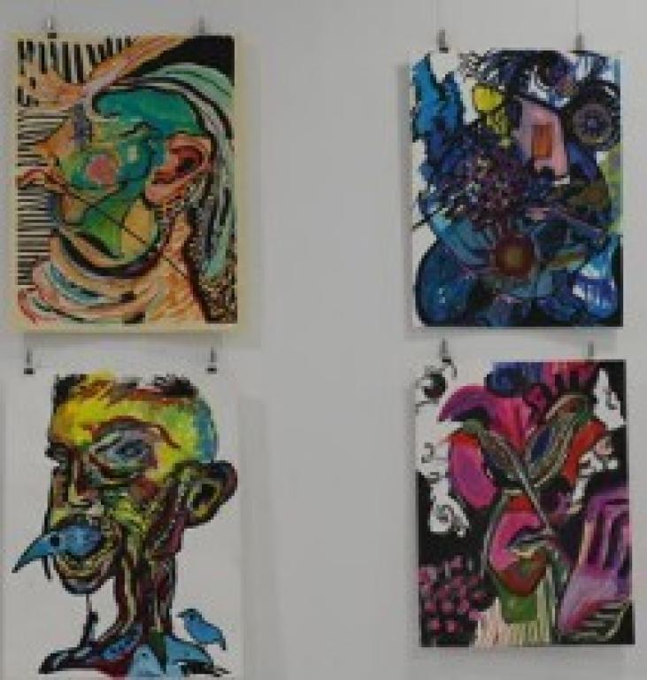 Exposition " nouveaux horizons " de Sacha Ghilardi et Luc Valéry-Grenaille