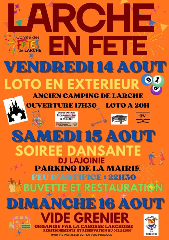 Fête votive de Larche