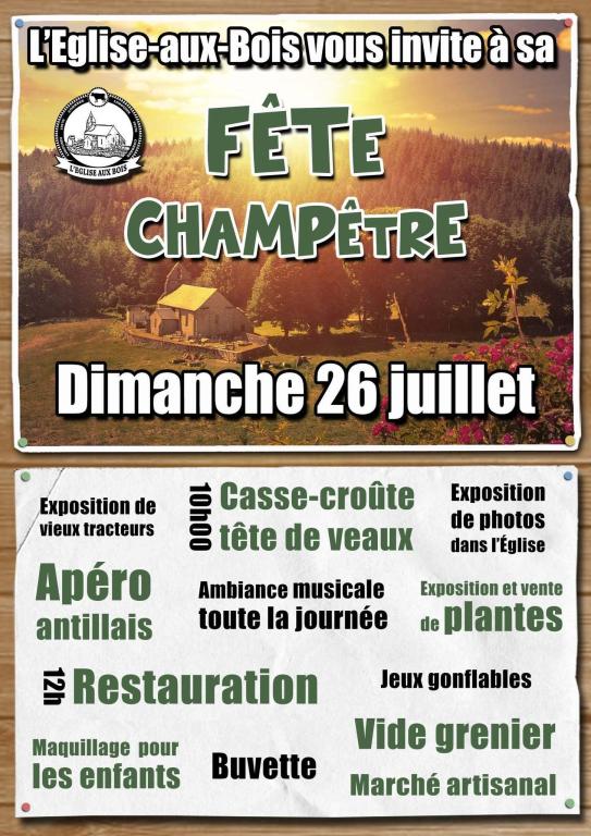 Fête champêtre et vide grenier
