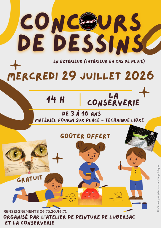 Concours de dessin pour les enfants