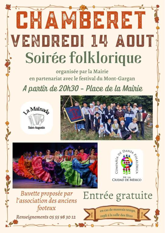 Soirée folklorique