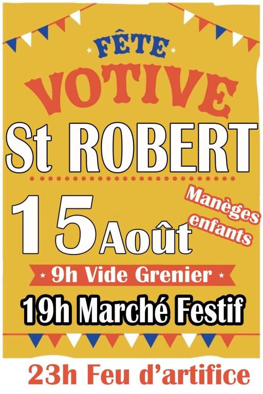 Vide grenier à Saint-Robert
